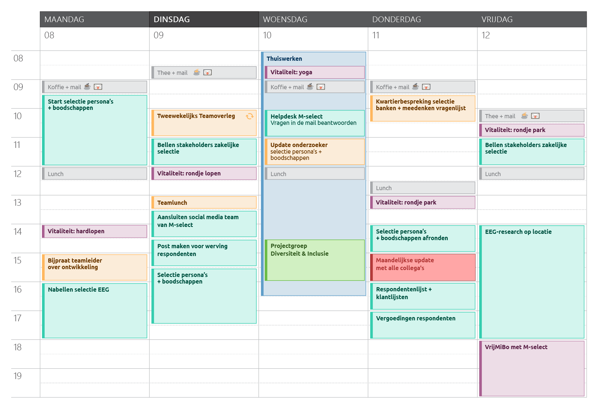 Vacature Agenda Mselect
