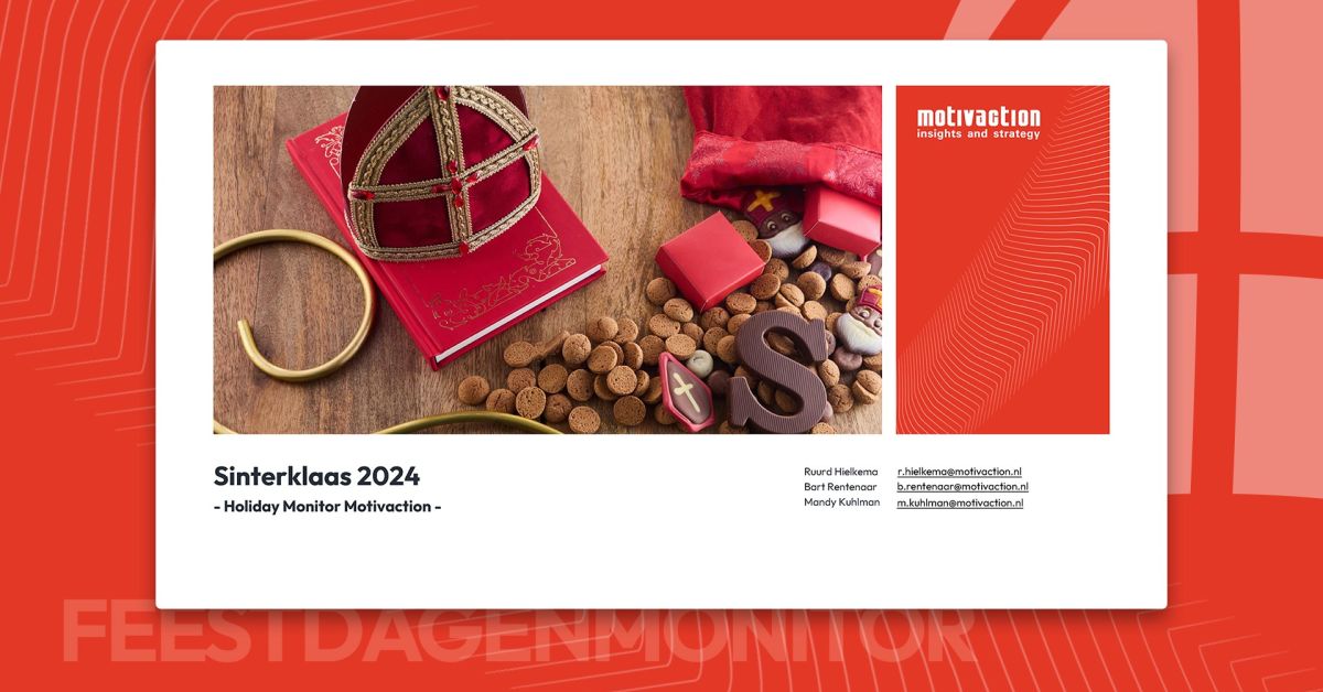 Feestdagenmonitor Sinterklaasrapport